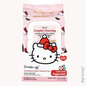 The Creme Shop x Sanrio Hello Kitty 3-IN-1 Essence-Rich Makeup Wipes